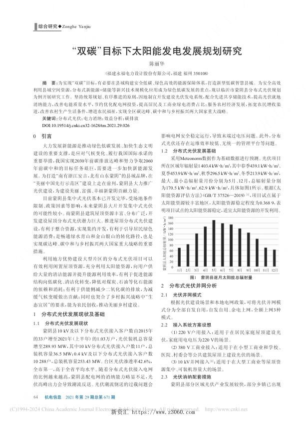双碳目标下太阳能发电发展规划研究_陈丽华.jpg