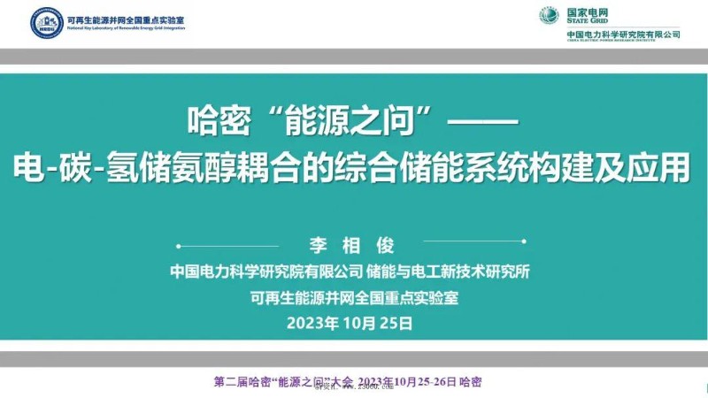 哈密“能源之问”——电-碳-氢储氨醇耦合的综合储能系统构建及应用.jpg