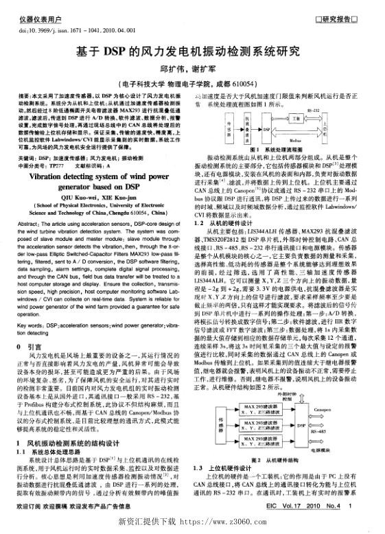 基于DSP的风力发电机振动检测系统研究.jpg