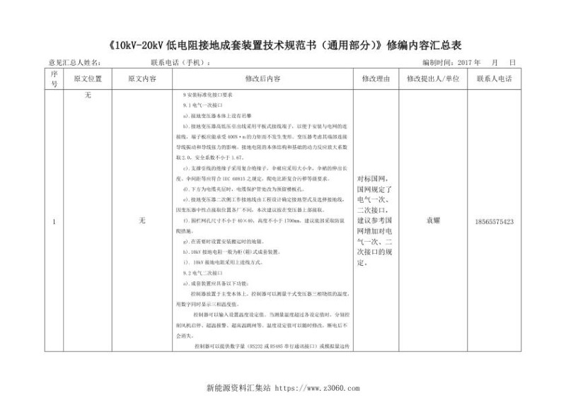南方电网10kV-20kV低电阻接地成套装置技术规范书修改内容汇总表.jpg
