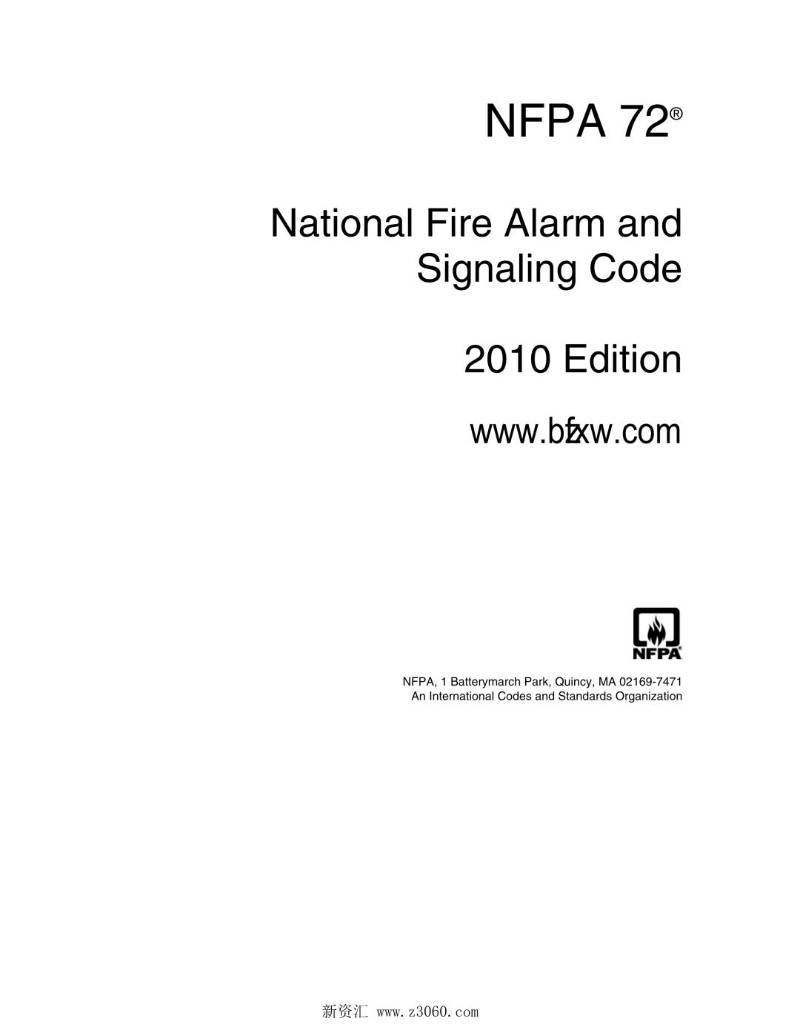 NFPA 72-2010 美国消防规范（英文）.jpg